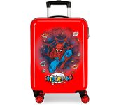 Marvel Spiderman Maleta De Cabina ABS Rígida Spiderman Pop Rojo