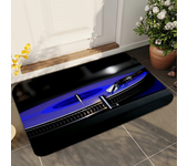 1pc Technics Turntable 1200 Dj Bathroom Absorbent Mats Anti-Slip Mats Home Decor Supplies Carpets Home Kitchen Floor Mats