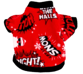 Winter Warm Dog Clothes Soft Fleece Pet Clothes Christmas Dog Coat Jacket New Year Chihuahua Dogs Pets Clothing Ropa Perro S-L