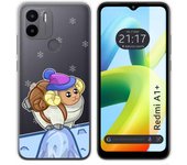 Funda Silicona Transparente para Xiaomi Redmi A1 Plus diseño Cabra Dibujos