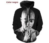 Rapper Rock Singer Tupac 3D Print Hoodies Men Women Oversized Hoodie Pullovers Hooded Sweatshirts Tracksuit Coats Kids Clothing