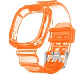 Band + Case TPU for Fitbit Versa 4 / Versa 3 TPU Adjustable Strap with Protective Rugged Bumper Cover SmartWatch Accessories
