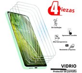 4Pcs Tempered Glass for Google Pixel 8a 7a 9 Pro 6a 5a Screen Protectors Full Cover Protective Glass Pixel 8 7 6 A Front HD Film