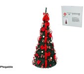 Gerimport Árbol Navidad con 4 cintas 60x150 cm