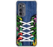 Funda Silicona Antigolpes para Motorola Moto Edge 30 5G diseño Zapatillas 13 Dibujos