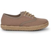 Pisamonas Zapatillas Niños Suela Y Cordones Yute