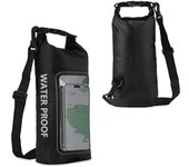 2L Swimming PVC Pack Dry Bag Touch Screen Outdoor Waterproof Shoulder Kayak Bags Trekking Drifting Rafting Surfing Boating Bag