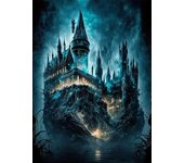 5d Diy Diamond Art Painting Kits Harry Potter Hogwarts Castle Moon Embroidery Jewelry Home Decor Cross Stitch Cartoon Kids Gift