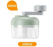 Picador de Carne y Ajo Manual Procesador de Alimentos en Cocina Capacidad de 200ml