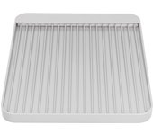 Bandeja escurridora de platos, soporte para escurridor de fregadero, organizador de vajilla para encimera, accesorios de cocina