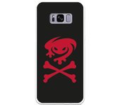 Funda original compatible con Samsung Galaxy S8 - Levante Escudo Huesos Rojo