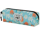 Oh My Pop Lazy Estuche Portatodo Cuadrado FAN 2.0, Turquesa