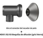 Suit For Dyson Airwrap HS01 HS05 HD01 HD02 HD03 HD08 Nozzle Flyaway Hair Curler Replace Parts