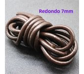 2Meter Brown Genuine Leather Cord 1 2 3 4 6 8 10mm Flat Round Strand Cow Leather Rope Fit Necklace Bracelets DIY Jewelry Making