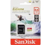 Sandisk Tarjeta Microsd Extreme 64gb Mobile Gaming Sdsqxa2-064g-gn6gn