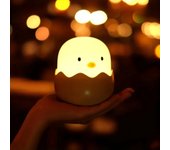 Chick Egg Bedside Nightlight for  Silicone Touch Sensor Lampara Led for  Lamp with Touch Controls