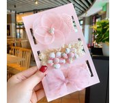 3Pcs/Set Baby Girl Headbands Lace Bow Baby Headband Kids Floral Elastic Hair Bands Headwear Hair Accessories