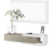 Habitdesign -Mueble de recibidor con espejo Derek