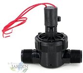 TORO Electroválvula de riego 24V Toro 1'' tapa roscada PVC | Rosca Macho | Funciona con programadores de riego eléctricos
