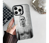Epc W-Wentworth Miller M-Michael Scofield Phone Case IMD Phone Case For IPhone 16 15 14 13 12 11 Pro Max Plus Color Silver Cover