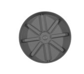 Pot Tray Round Movable Planter Dolly Trolley Pallet Outdoor Indoor Tree Flower Planter Stand Indoor Outdoor Garden