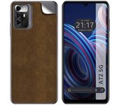 Pegatina Vinilo Autoadhesiva Textura Piel para ZTE Blade A72 5G