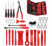 Hand-held Disassembly Tools Car Trim Removal Tool Panel Door Audio Trim Removal Kit Auto Clip Pliers Fastener Remover Set