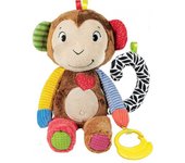 Peluche Interactivo Infantil Mono Bruno Canta y Aprende Clementoni