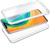 COOL ⋆ Funda compatible con HUAWEI MATE 30 PRO ⋆ Silicona 3D doble 360º ⋆ Transparente ⋆ Protección frontal y trasera ⋆ Ajuste perfecto ⋆ Envío desde España