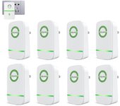2/4/6/8 pcs Power Saver Energy Saver Device, Electricity Saving Device Plug in, Stop-Watt Power Saver Electricity Household Appliances