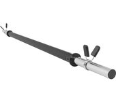 Gorilla Sports Barra de pesas de Aerobic con extremos cromados - 130cm