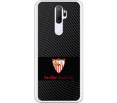 Carcasa para Oppo A9 2020 - A5 2020 - Sevilla Trama Gris sobre fondo Negro SS18-19
