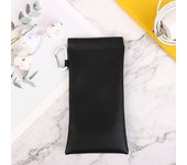 Soft PU Glasses Bag Sunglasses Case Carrying Bag Automatic Closed Eyewear Pouch Earphone Data Cable Storage Protective Cover