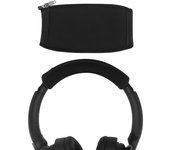 Funda de diadema para Sony WH-1000XM4/XM3/XM2/1000X, ULT WEAR, WH-ULT900N, WH-XB950N1/XB910N/XB900N, MDR-XB950BT/XB650BT, repuesto de reparación (negro)