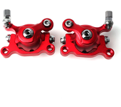 Scooter front/rear disc brake caliper, suitable for 2-stroke 33cc 43cc 49cc Mini Moto children's off-road pocket bicycle scooter