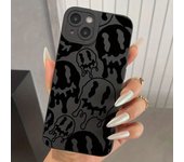 Case For iPhone 15 Cases iPhone 14 Pro Max Case Spooky Ghost Face Silicone Phone Case For iPhone 13 12 11 XS X XR 7 8 Plus Cover