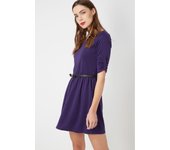 Vestido LA MORENA con vuelo y cinturón desmontable - REF: LA-010132