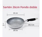 Frying 28/26/24/20cm Wok Non-stick Pan Skillet Cauldron Induction Cooker Pans Pancake Egg Gas Stove Home