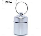 Aluminum Pill Keychain Holder Small Pill Box Pill Box Waterproof Pill Organizer Stonego Portable Pill Holder Keychain