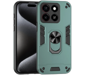Heavy Duty Armor Car Holder Case for ZTE Blade A35 A55 Blade A54 A34 ZTE Axon 60 Lite Metal Ring Stand Camera Protect Cover