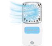 Ventilador portátil de refrigeración, ligero, portátil, inalámbrico