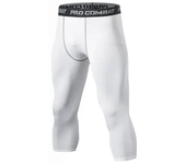 Leggings moulants avec couche de Base de Compression pour hommes, pantalon court de Sport, de course, de basket-ball,