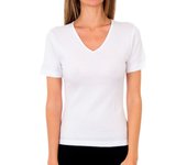 Abanderado-Camiseta Manga Corta Termorreguladora Natural Therm P04AN para Mujer