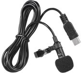 150cm Professional Mini USB Omni-Directional Stereo Mic Microphone with Collar Clip for Gopro Hero 3 3+ 4