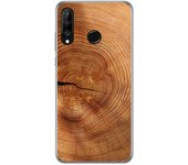 Tumundosmartphone Funda Gel Tpu para Huawei P30 Lite diseño Madera 04 Dibujos