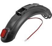 Front Fender Parts for Kugoo S1 S2 S3 Electric Scooter  Rear Fenders Mudguard Wing + Tail Lamp Skateboard ReplacementAccessories