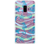 Funda compatible con Samsung Galaxy S9 Plus - Patron caballitos de mar