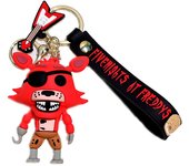 New Fnaf Halloween Keychain Anime Figure Freddy Cartoon Animal Fnaf PVC Keychain Car Key Backpack Decor Pendant Gifts To Friends