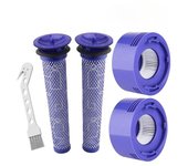 For Dyson V7 V8 Cordless Vacuum Cleaners Replacement Pre-Filter and Post- Filter Pre Filter + HEPA Post-Filter Kit Accessories