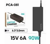PCA-081 Cargador Portátil para Toshiba 15V 6A 6.3*3.0mm 90W